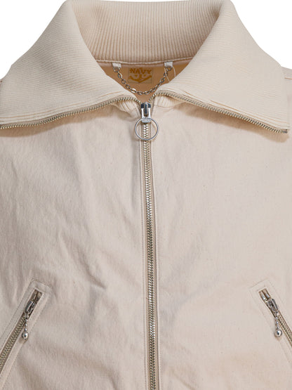 Kapital Cotton canvas bomber jacket - Beige