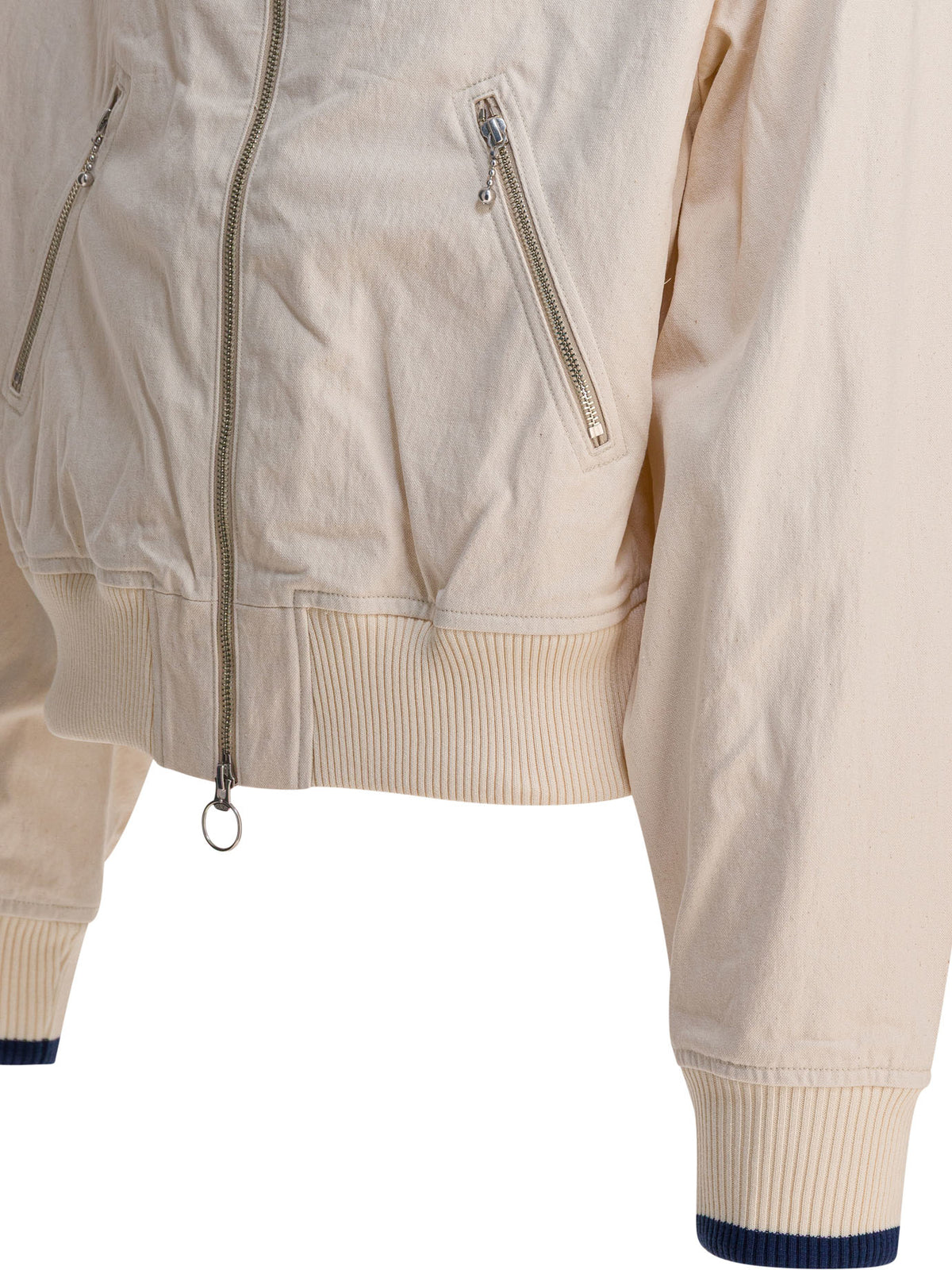Kapital Cotton canvas bomber jacket - Beige