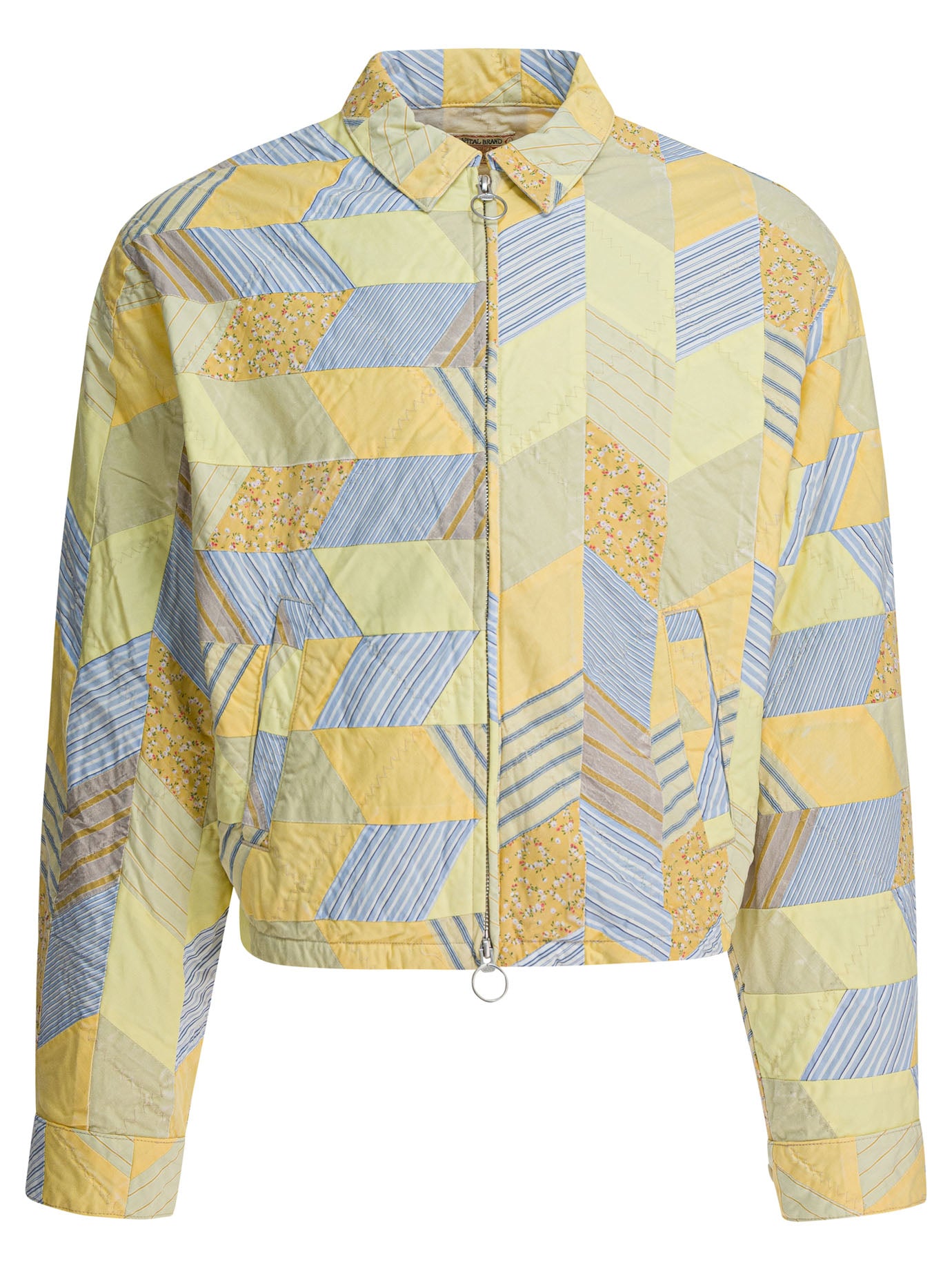 Kapital "Yabane" quilted jacket - Yellow