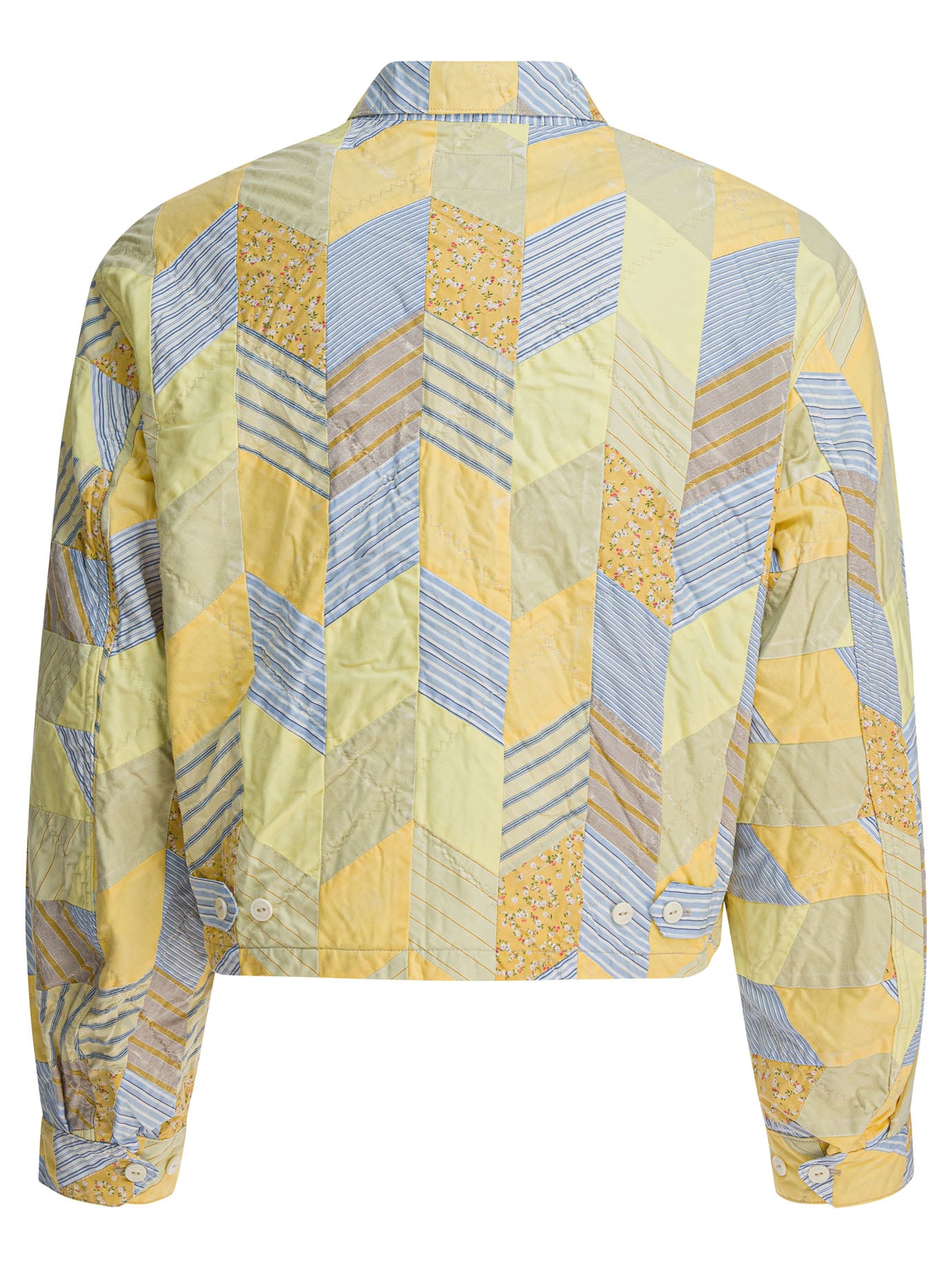 Kapital "Yabane" quilted jacket - Yellow