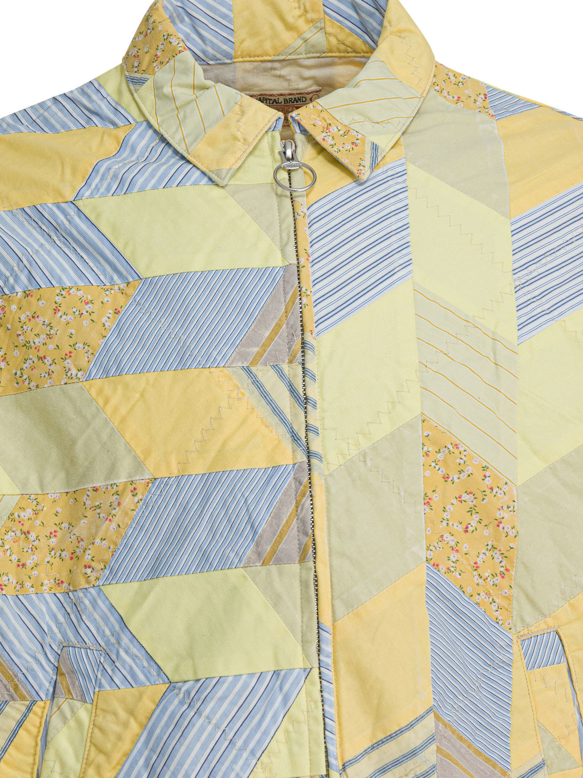 Kapital "Yabane" quilted jacket - Yellow
