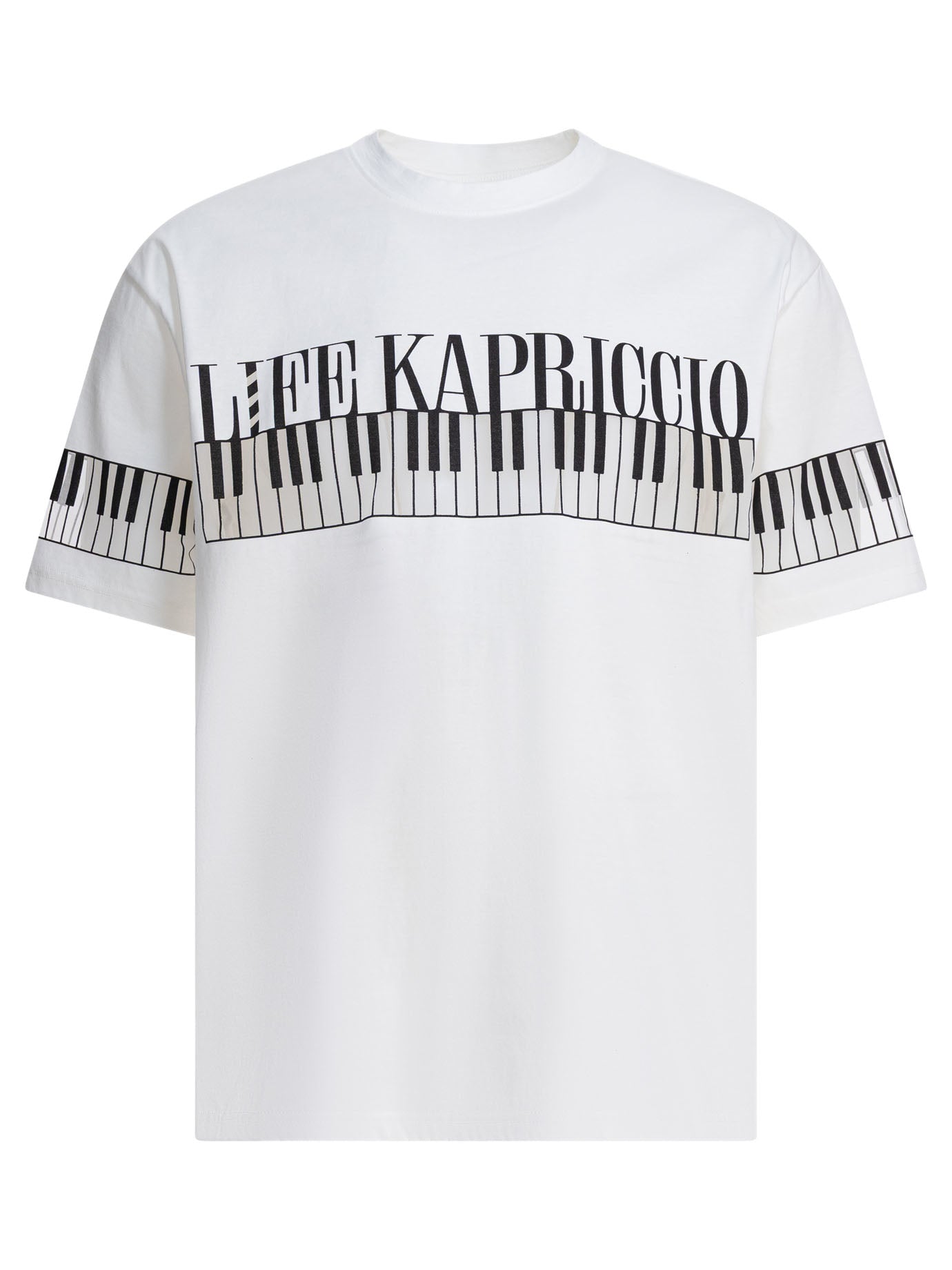 Kapital "Life Kapriccio Piano" t-shirt - White