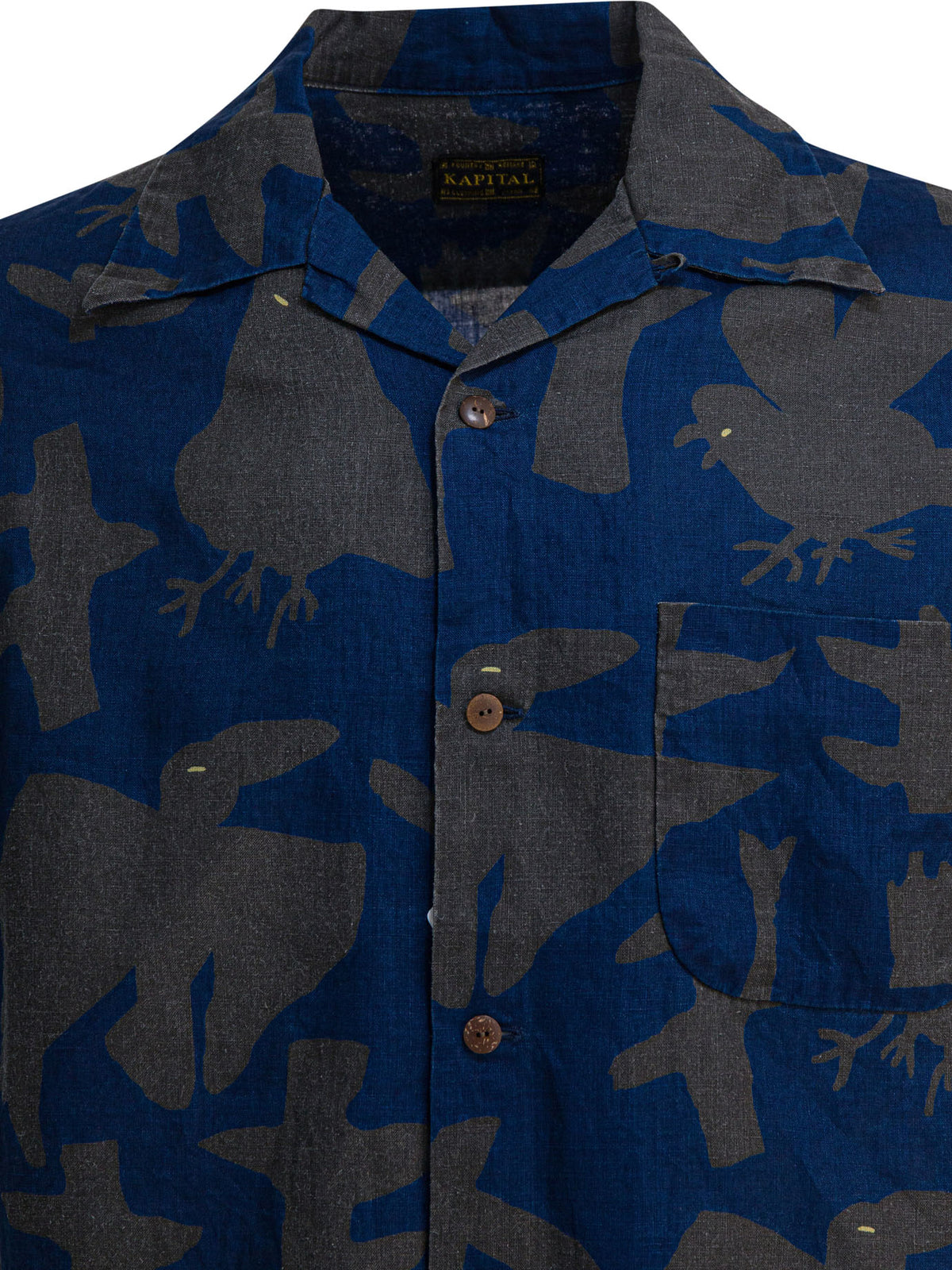Kapital "Guiding Light" Aloha Shirt - Blue