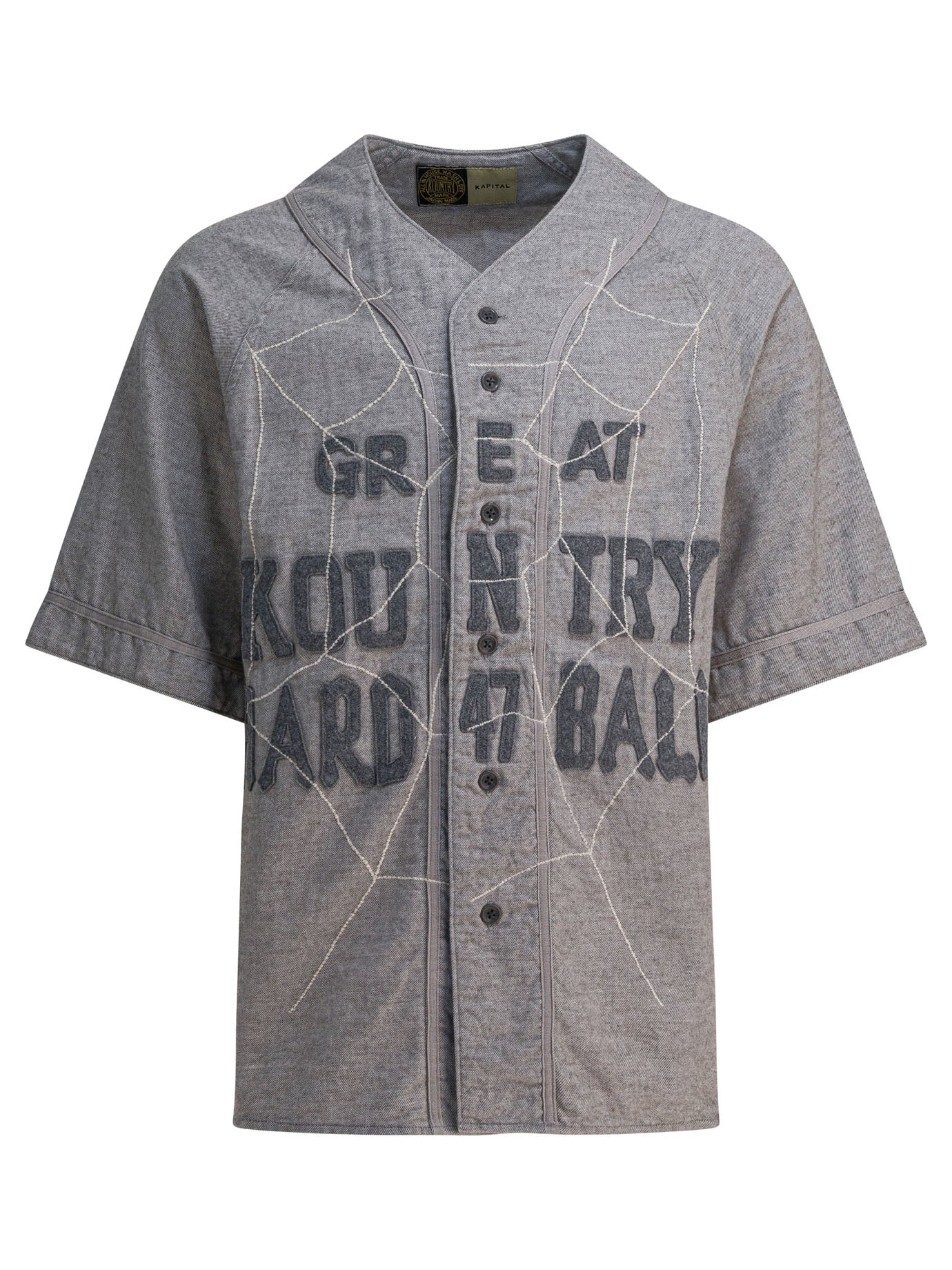 Kapital "Great Kountry" shirt - Grey