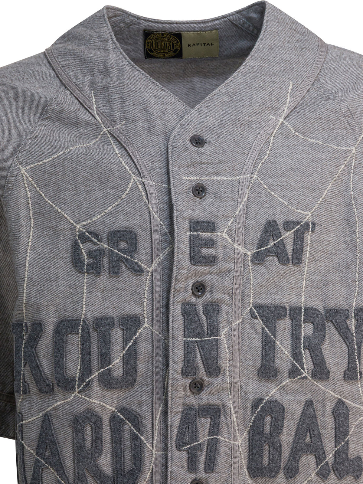 Kapital "Great Kountry" shirt - Grey