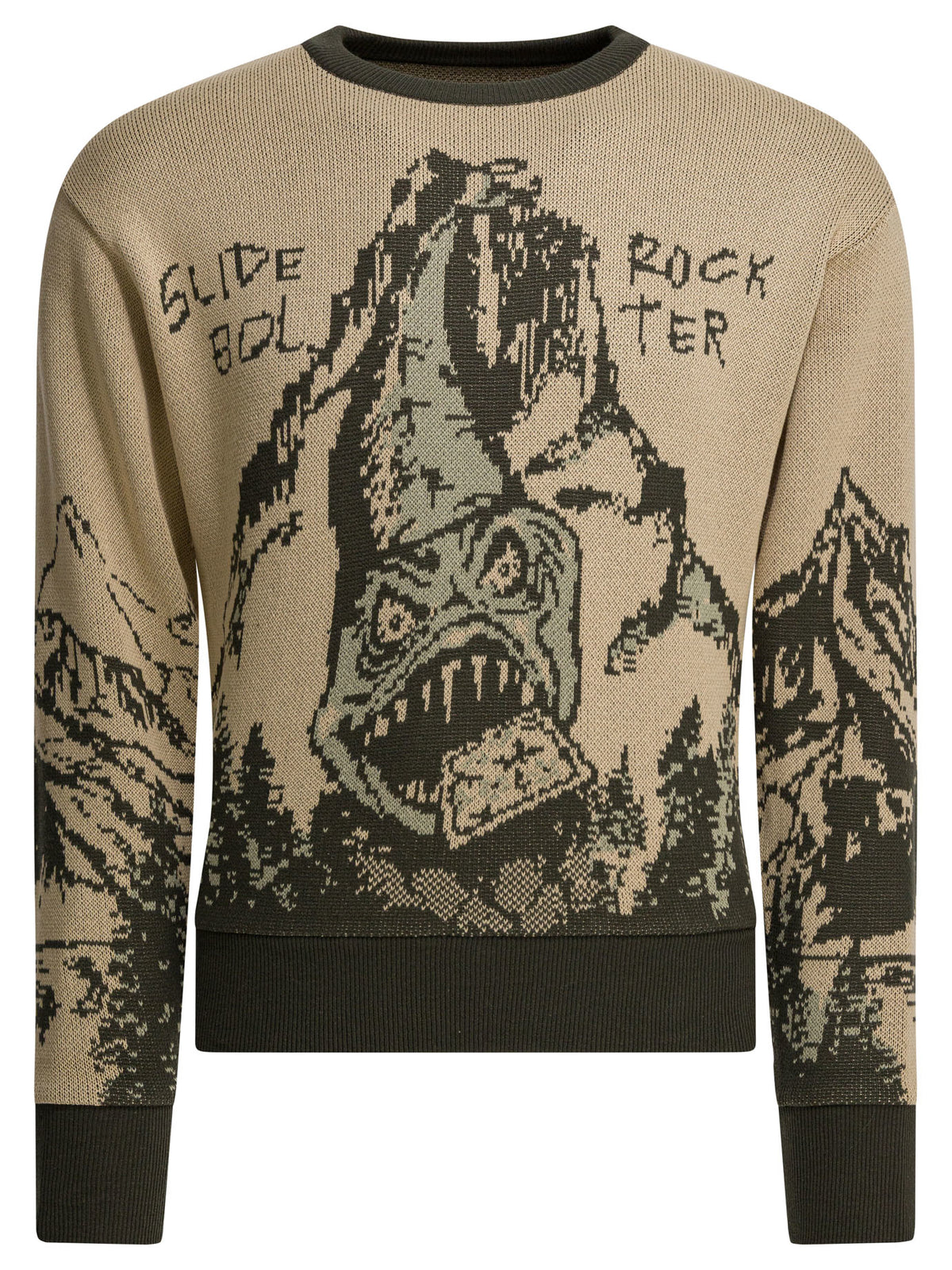 Kapital "Slide Rock Bolt" Sweater - Beige