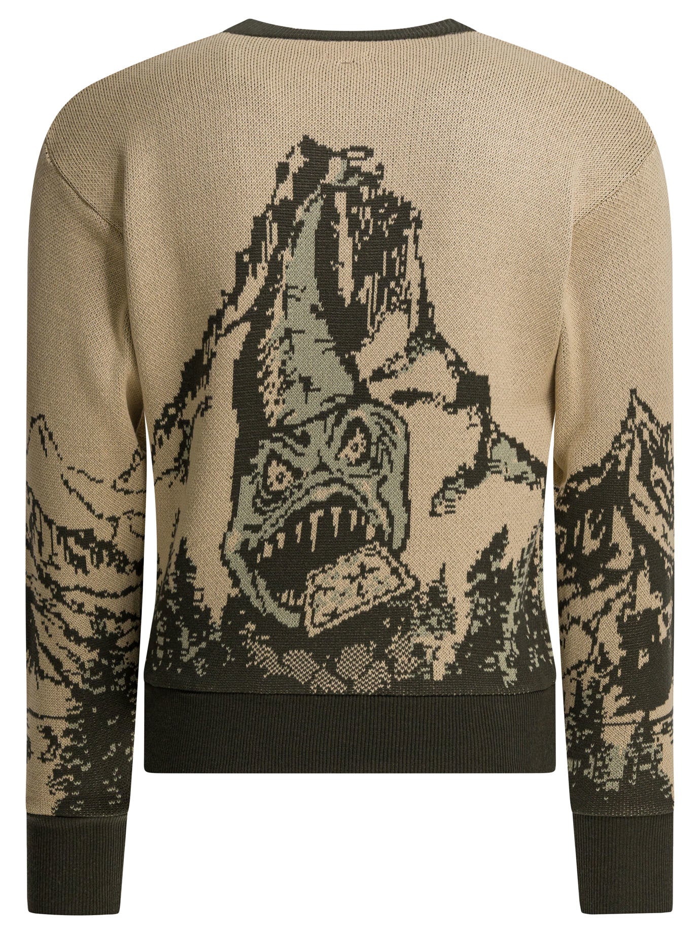 Kapital "Slide Rock Bolt" Sweater - Beige
