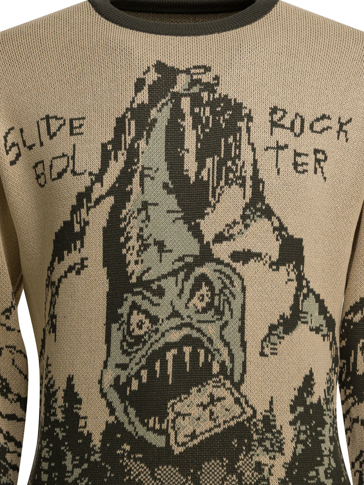 Kapital "Slide Rock Bolt" Sweater - Beige