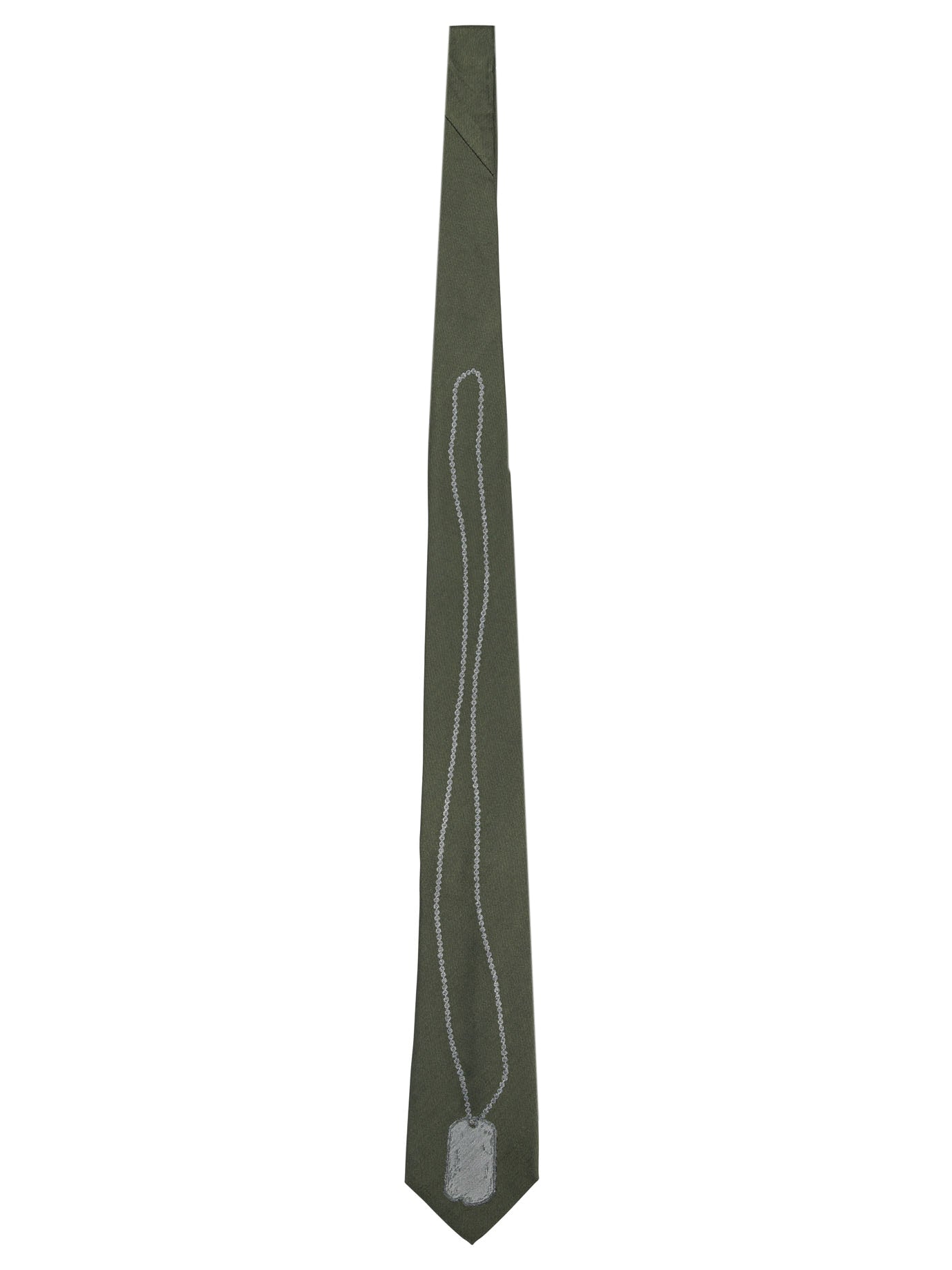 Kapital "Dog-Tag" Tie - Beige