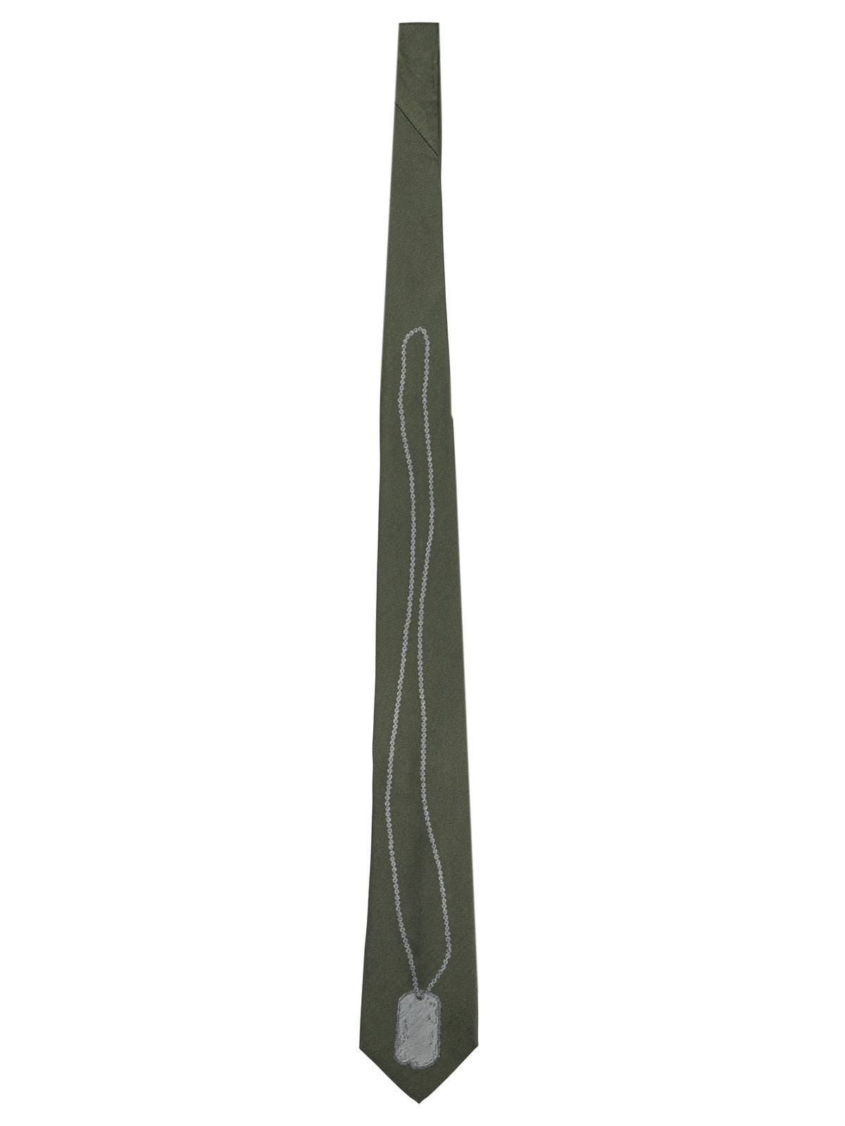 Kapital "Dog-Tag" Tie - Beige