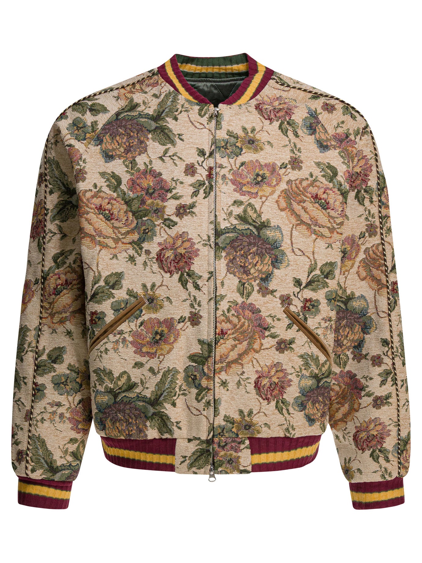Kapital "Gobelin Souvenir" Bomber jacket - Beige