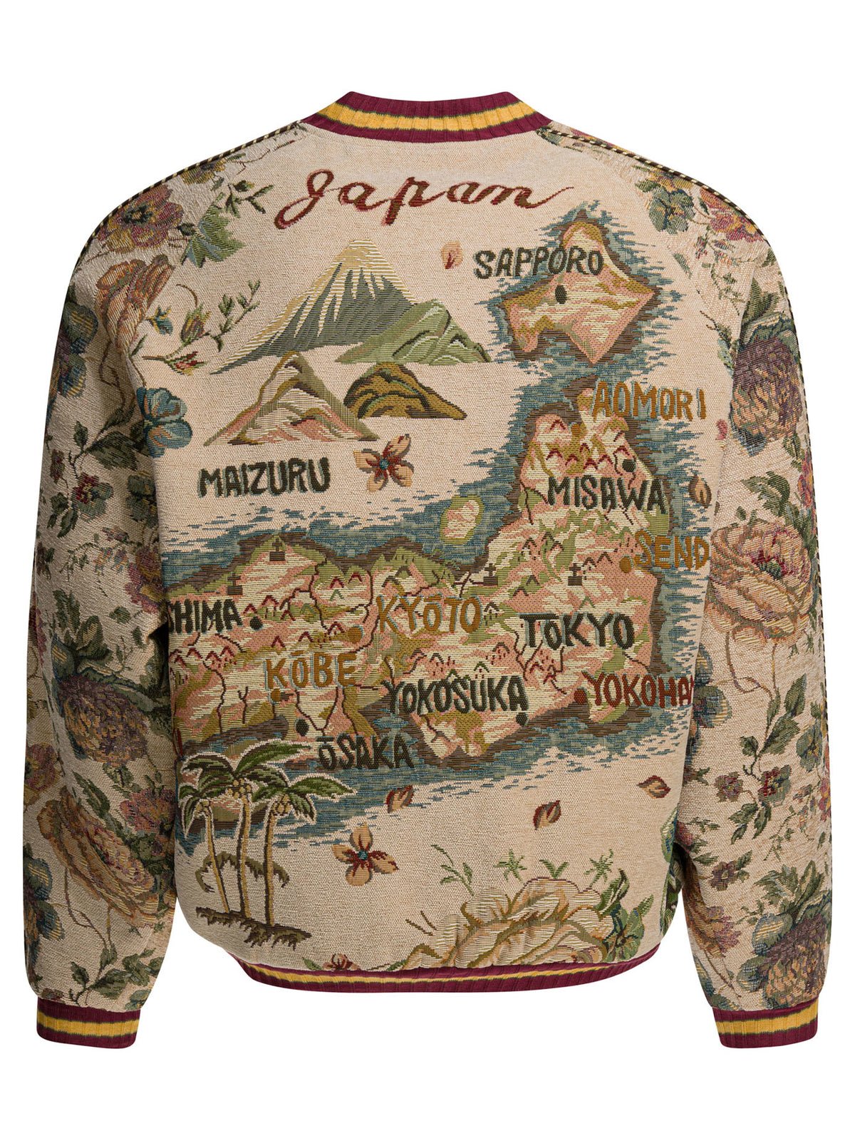 Kapital "Gobelin Souvenir" Bomber jacket - Beige