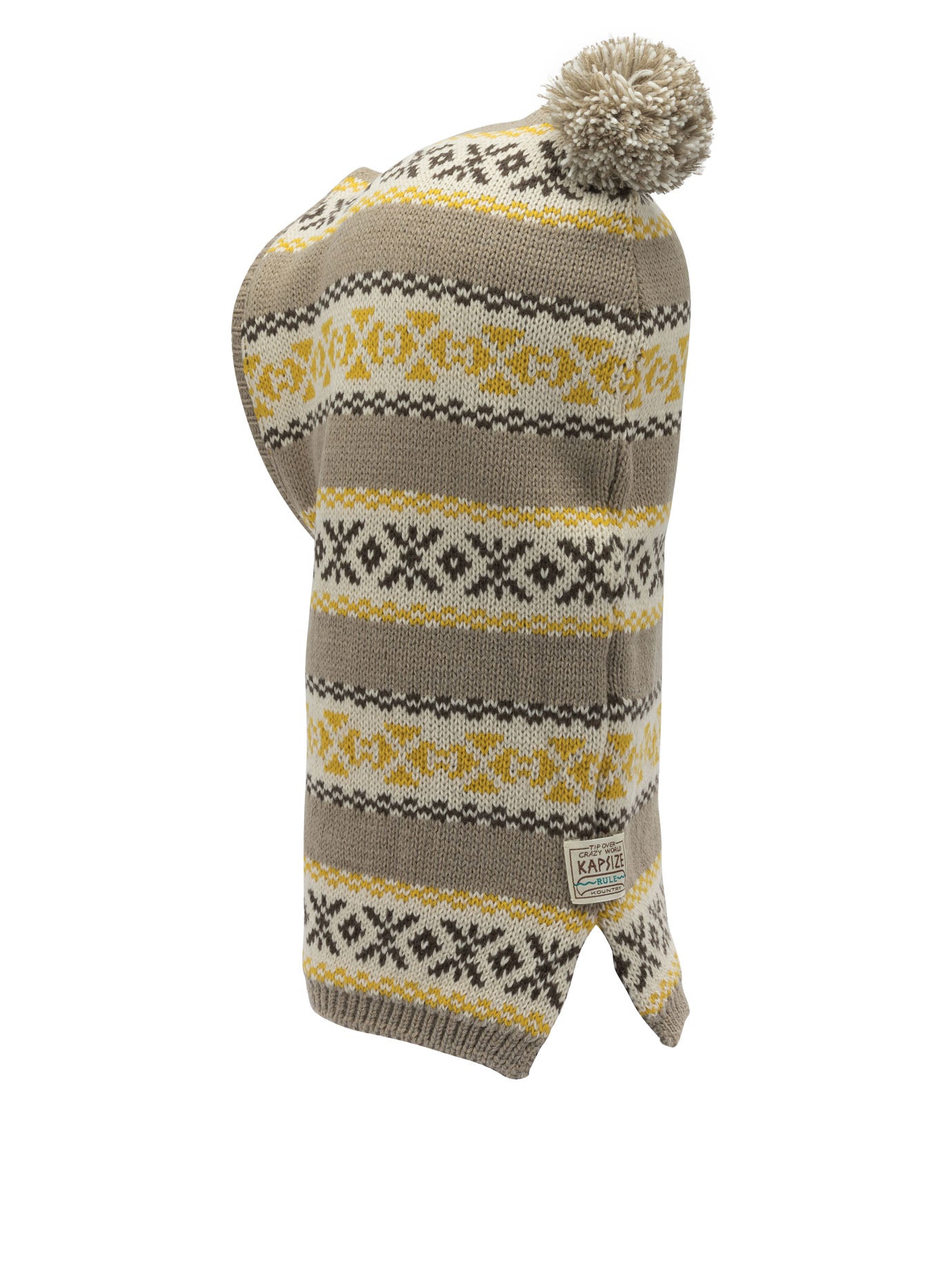 Kapital "Yellowknife" balaclava - Beige