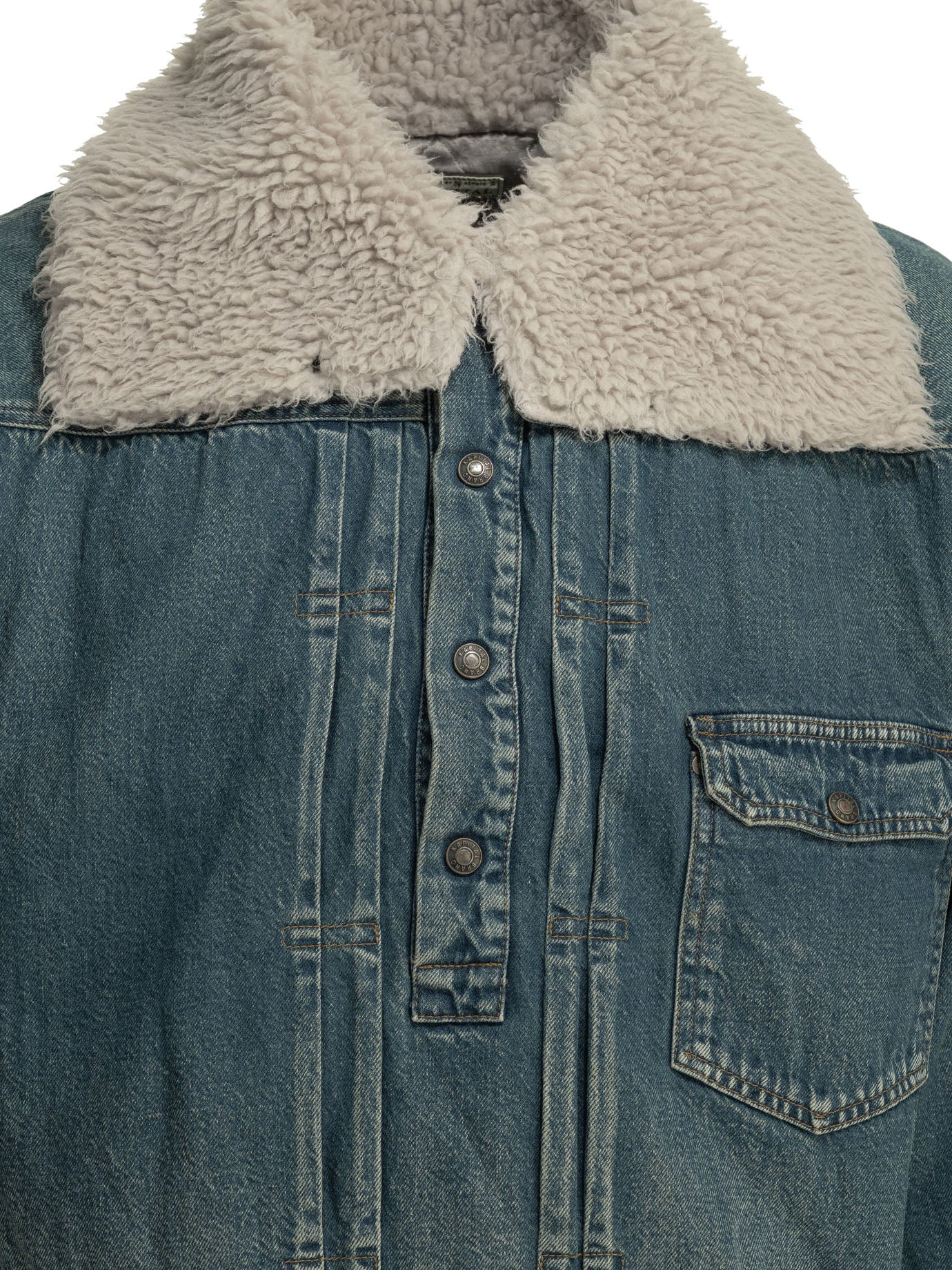 Kapital "1ST JKT Anorak" Denim Jacket - Blue