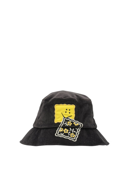 Kapital "Peckish Rainbowy" bucket hat - Black