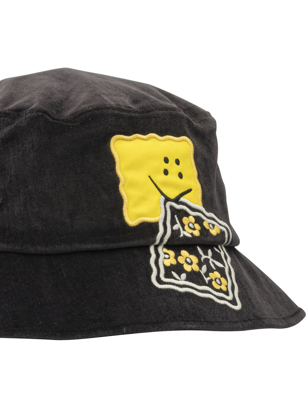 Kapital "Peckish Rainbowy" bucket hat - Black