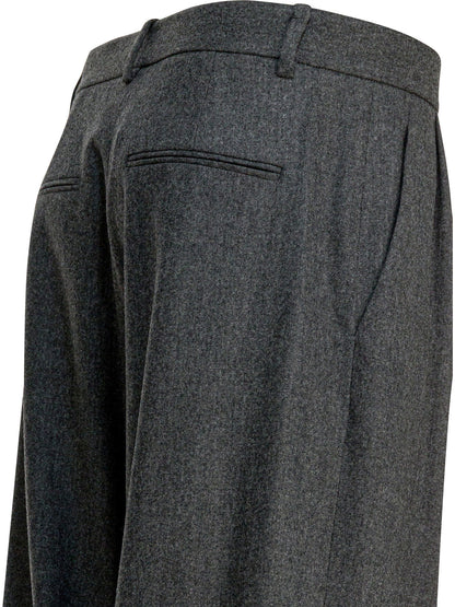 Khaite "August" wool pants - Grey