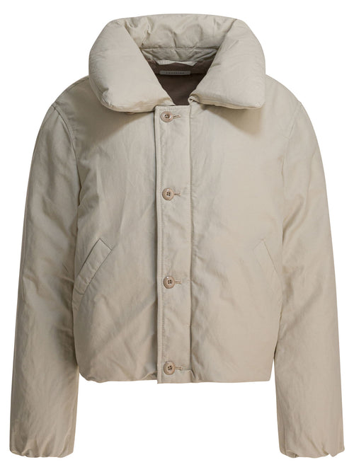 Lemaire Down jacket filled quilt - White