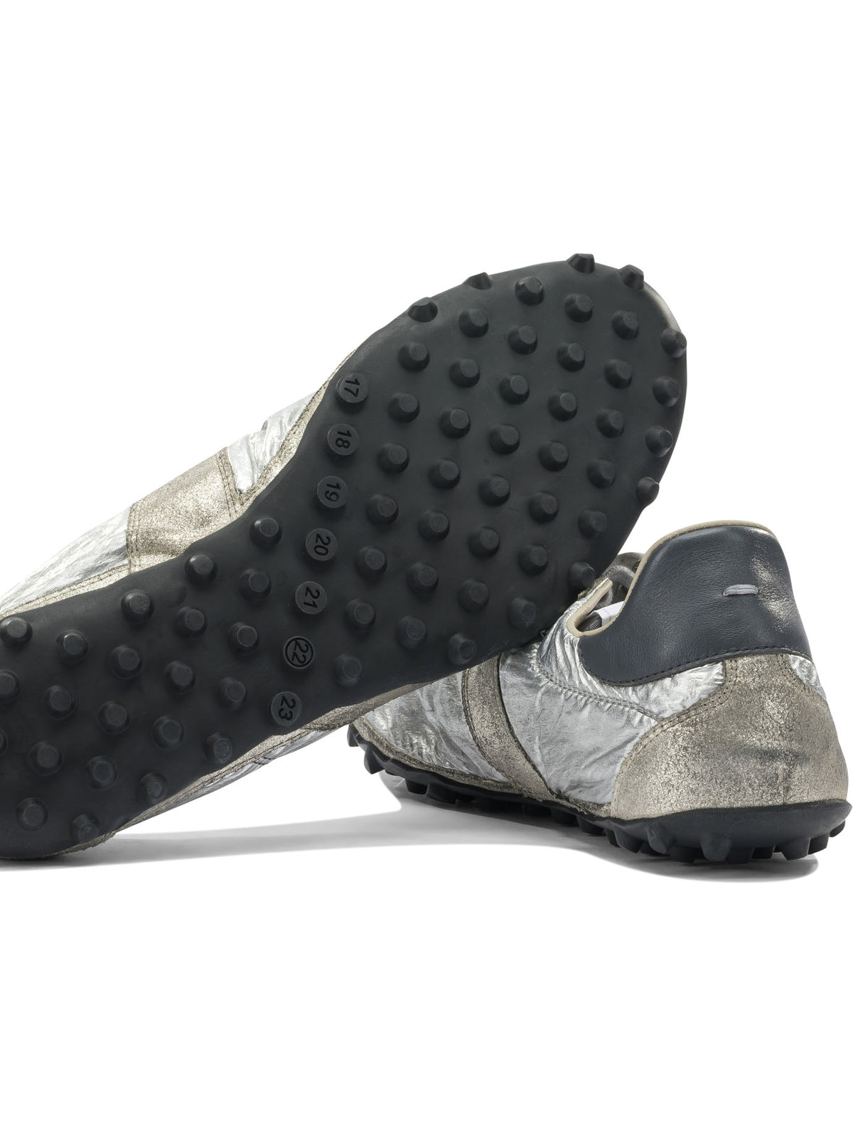 Maison Margiela "Sprinters" Sneakers - Silver