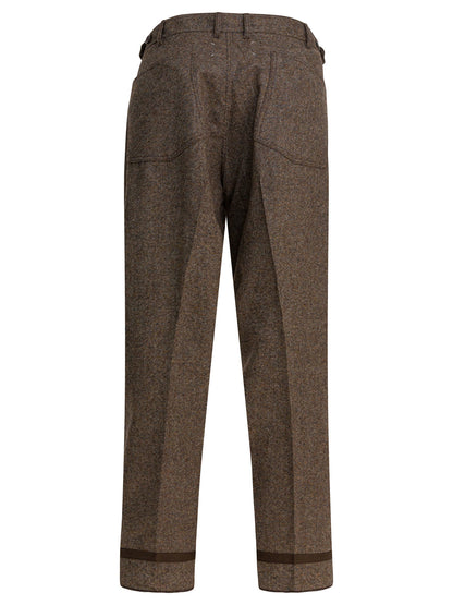Maison Margiela Wool pants - Brown