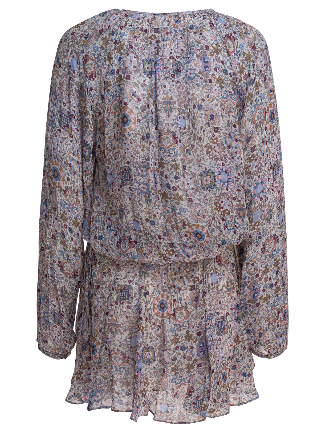 Marant éToile Floral flared dress - Beige