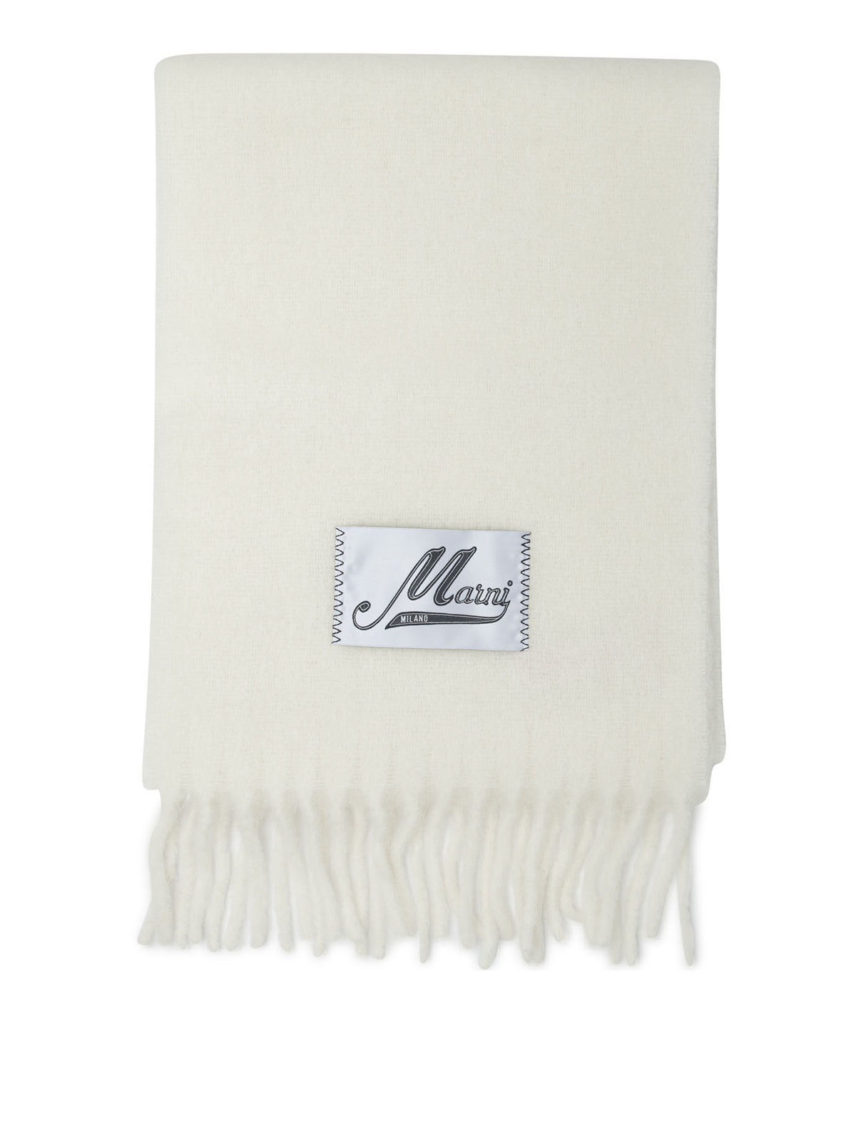 Marni Alpaca scarf - White