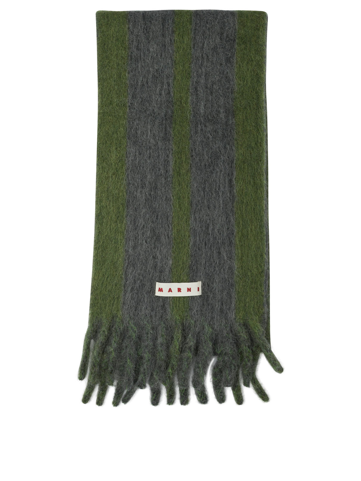 Marni Wool and mohair scarf - Grey