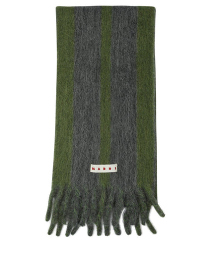Marni Wool and mohair scarf - Grey