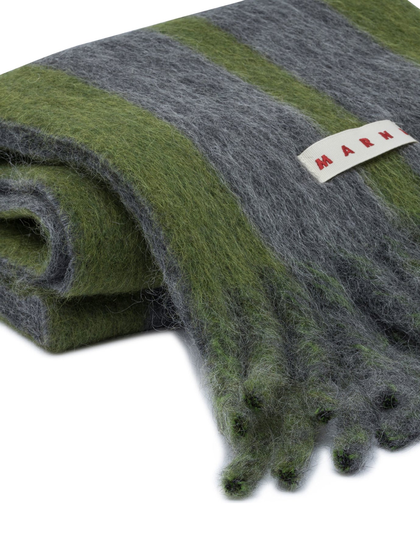 Marni Wool and mohair scarf - Grey