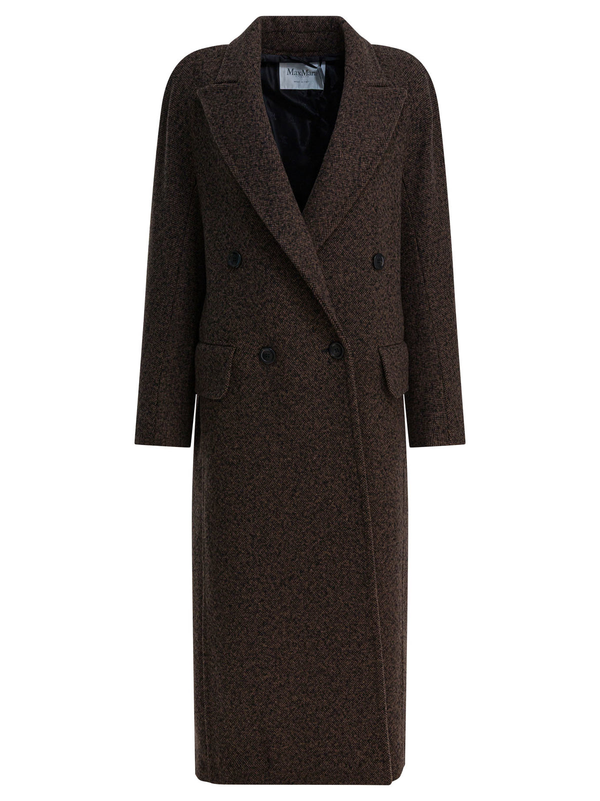 Max Mara Long wool coat - Black