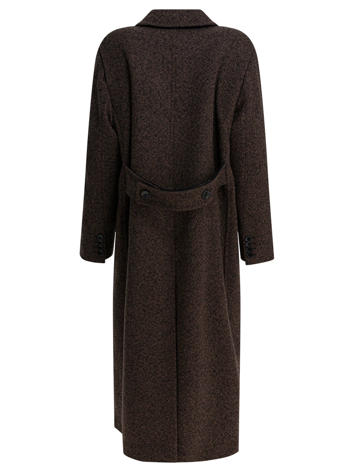 Max Mara Long wool coat - Black