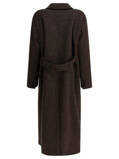Max Mara Long wool coat - Black