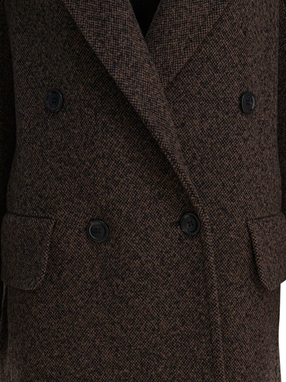 Max Mara Long wool coat - Black