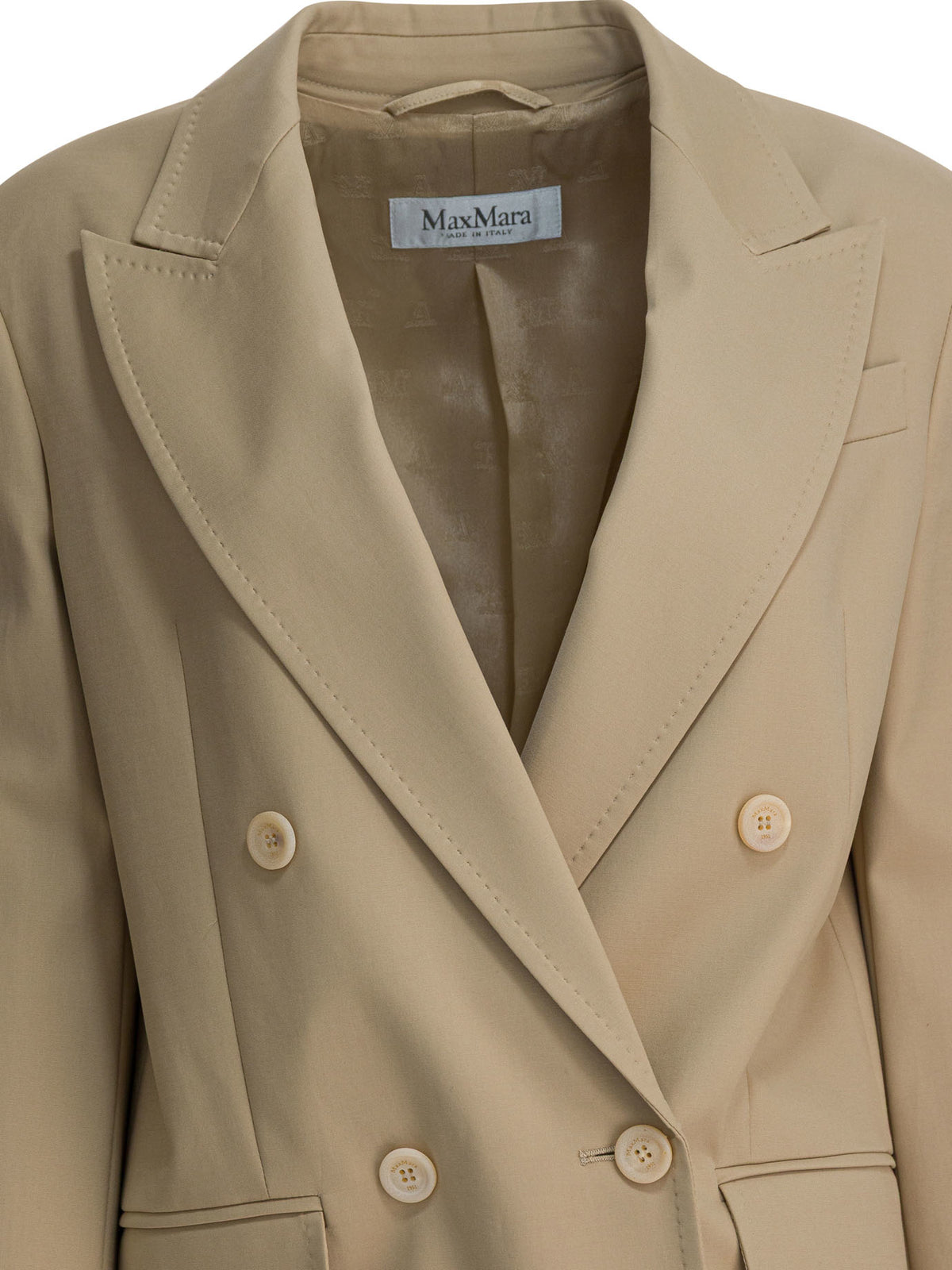 Max Mara "Olimpia" Blazer - Beige
