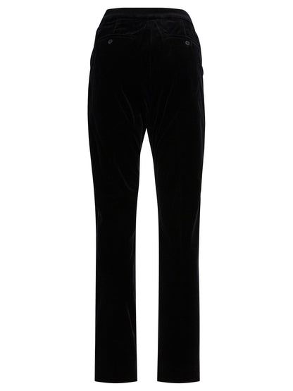 Max Mara Velvet pants - Black