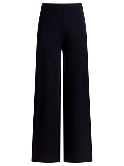 Max Mara Wool and cashmere casual pants - Blue