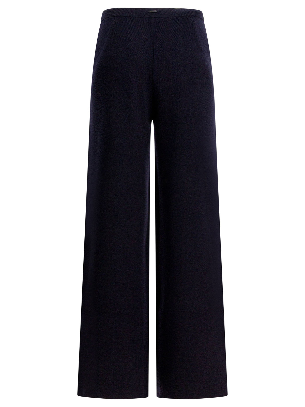 Max Mara Wool and cashmere casual pants - Blue
