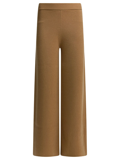 Max Mara Casual wool pants - Brown