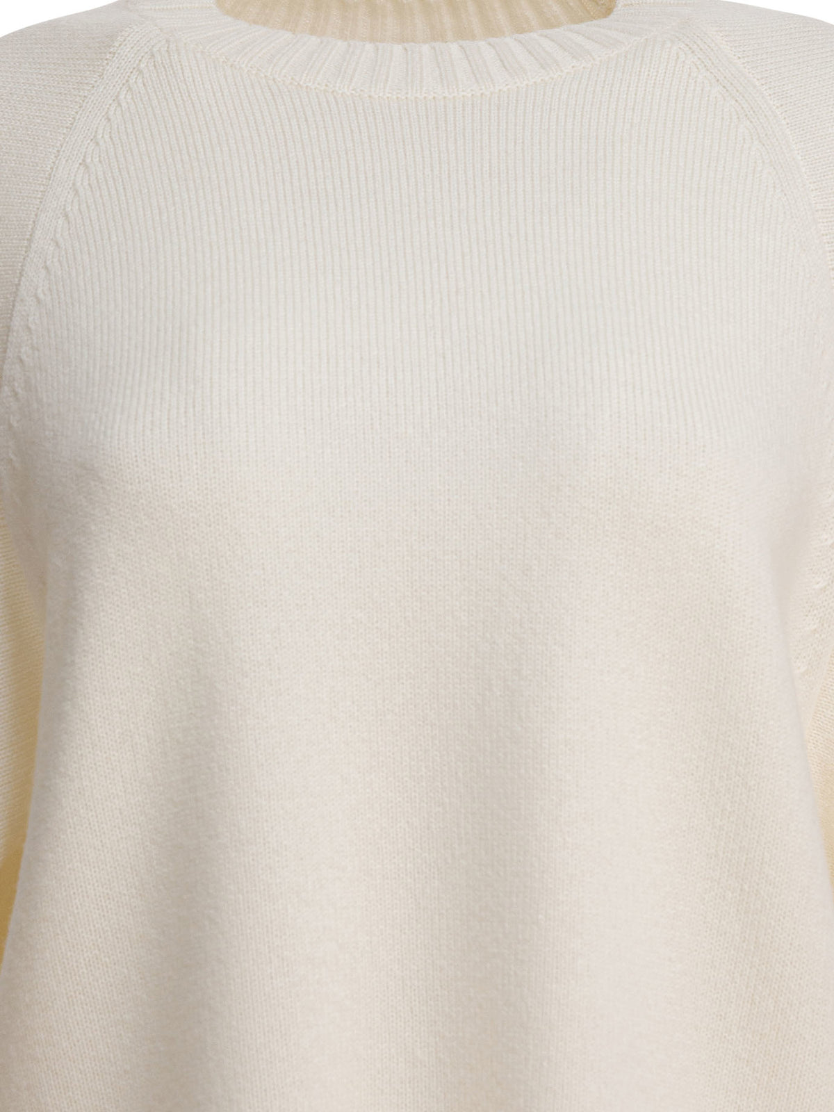 Max Mara Wool and cashmere over sweater - White