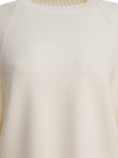 Max Mara Wool and cashmere over sweater - White