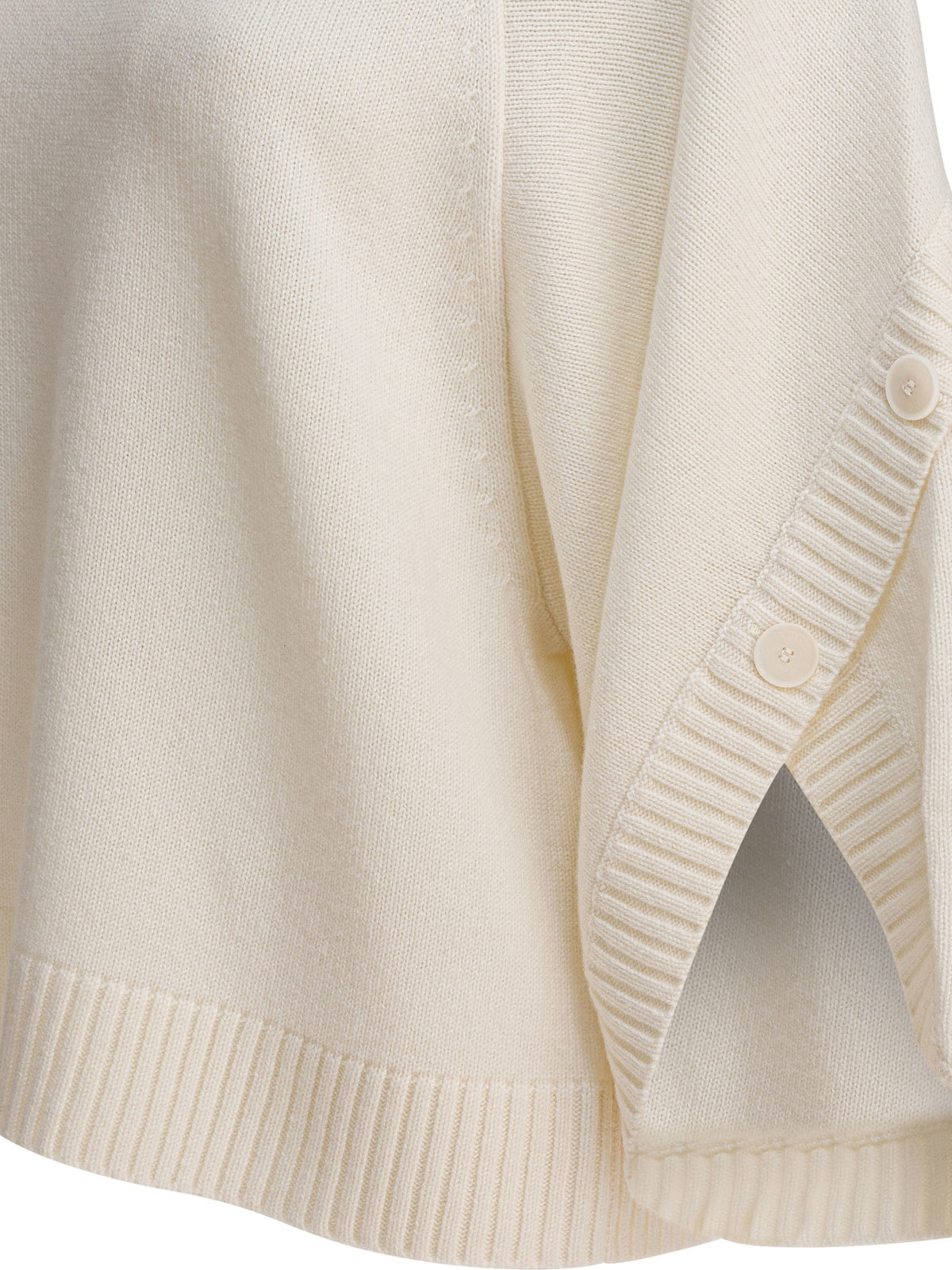 Max Mara Wool and cashmere over sweater - White
