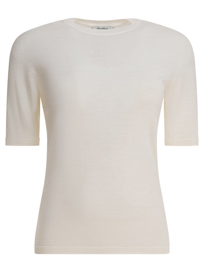 Max Mara Basic wool sweater - White