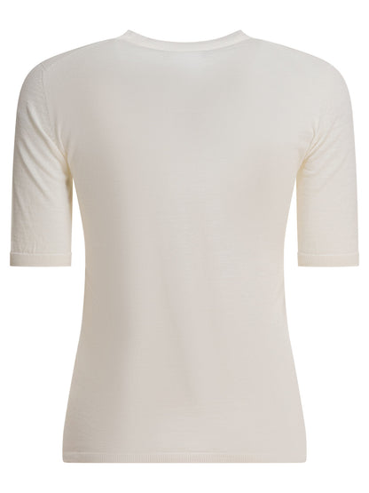 Max Mara Basic wool sweater - White