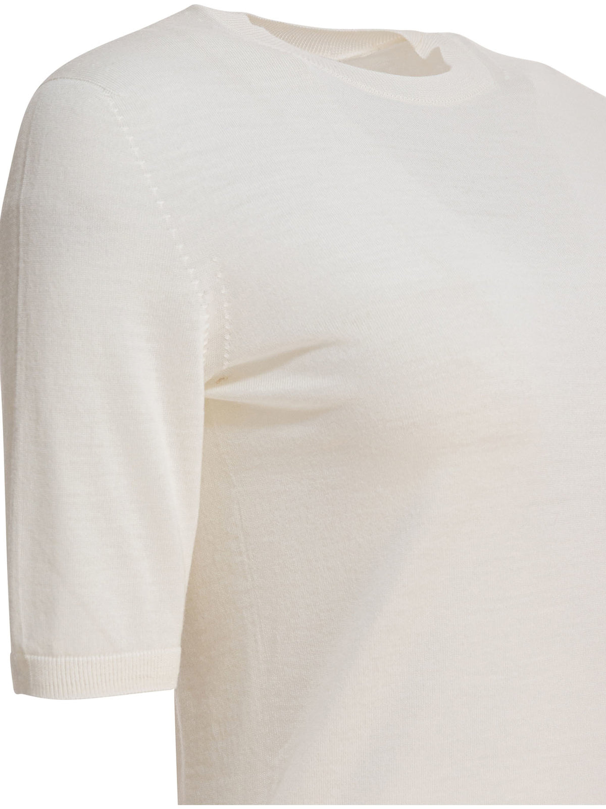 Max Mara Basic wool sweater - White