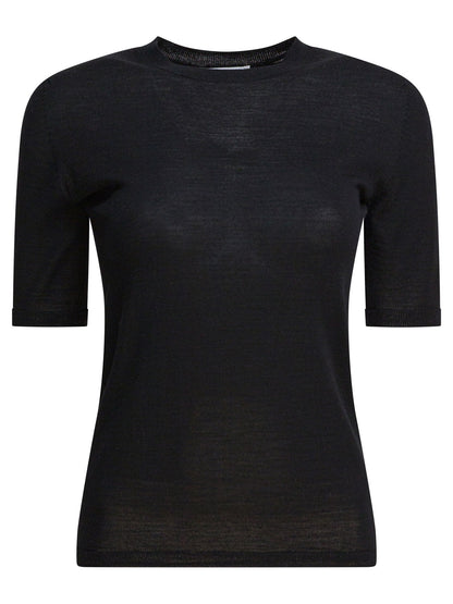 Max Mara Basic wool sweater - Black