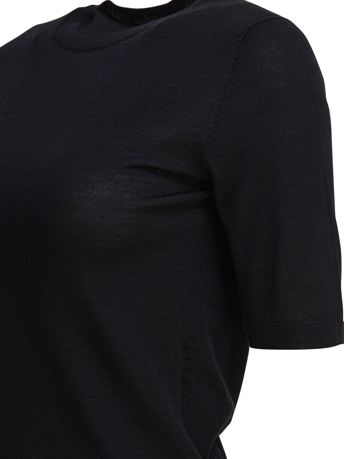 Max Mara Basic wool sweater - Black