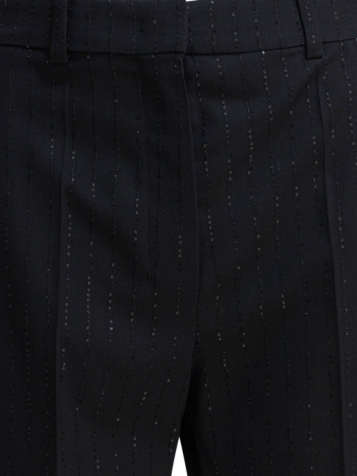 Max Mara Pianoforte Wool five-pocket shorts - Black