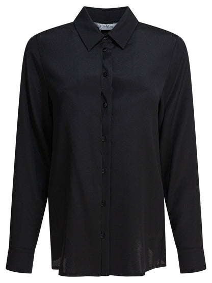 Max Mara Pure Silk shirt - Black