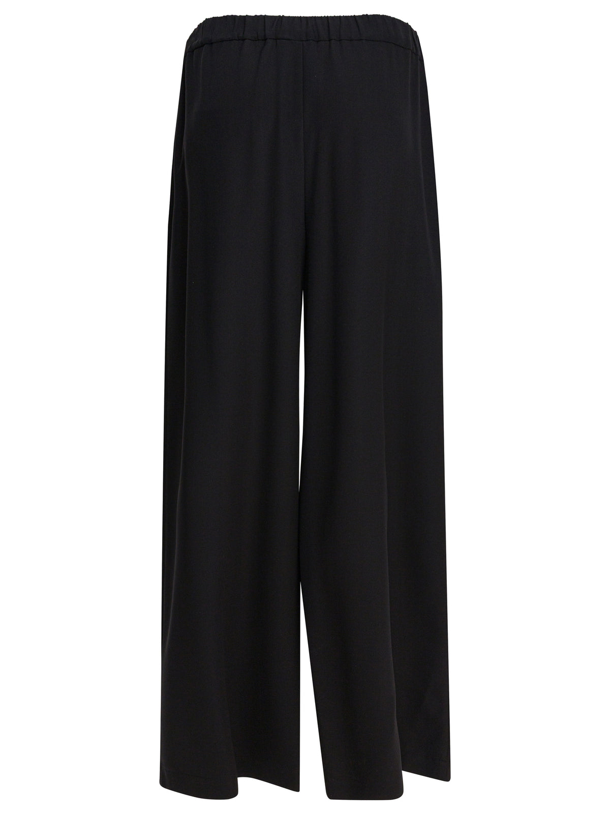 Max Mara Pure Wide silk pants - Black