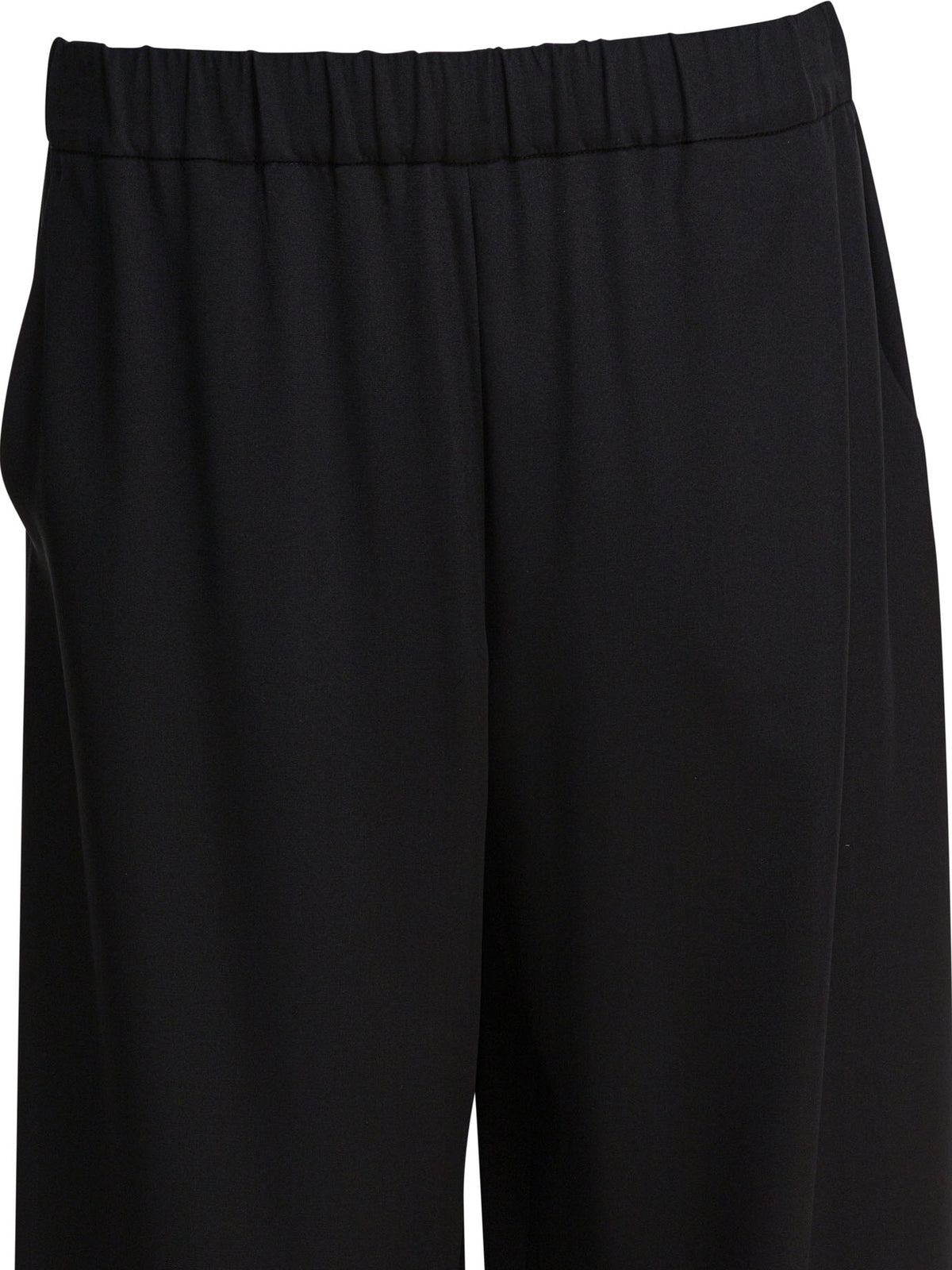 Max Mara Pure Wide silk pants - Black